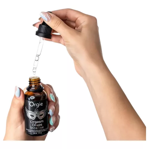 Orgie Orgasm Drops Intense - stimuláló intim gél nőknek (30ml)