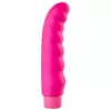 Baseks - hullámos vibrátor (rózsaszín) - 16 cm