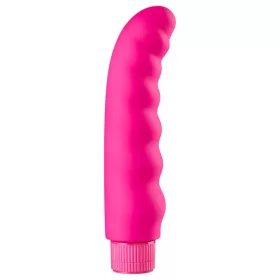 Baseks - hullámos vibrátor (rózsaszín) - 16 cm
