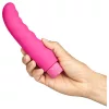 Baseks - hullámos vibrátor (rózsaszín) - 16 cm