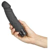 Baseks - élethű rúdvibrátor (fekete) - 19 cm