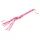Műbőr korbács - pink (42cm)
