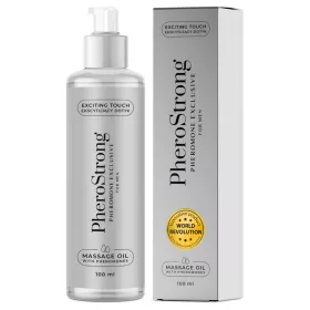 PheroStrong Exclusive - masszázsolaj férfiaknak (100ml)