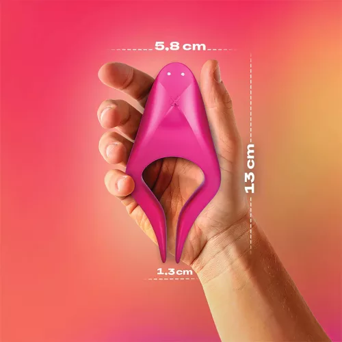 Durex Tease & Ride - Intim pont vibrátor (pink)