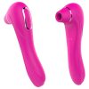 / WEJOY Allen - akkus hüvelyi és csikló vibrátor (pink)