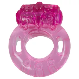 Vibrációs péniszgyűrű (pink)