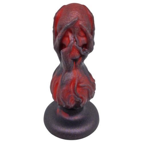 OgazR - gömbös anál dildó - 10,5cm (fekete)