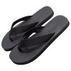 Flip-flop papucs - fütyi talppal - fekete