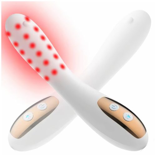 IntiGlow - Hüvelyfiatalító LED G-pont vibrátor (fehér) -
