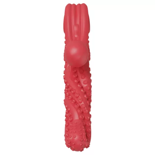 Monster Fuck - Csiklókaros polipkar vibrátor (piros)