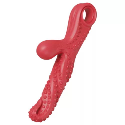 Monster Fuck - Csiklókaros polipkar vibrátor (piros)