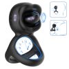 Biu-Biu - péniszgyűrű és nyaló csiklóvibrátor (fekete)