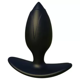   Kangvo - mágneses felfújható análplug görgőgolyóval (fekete)