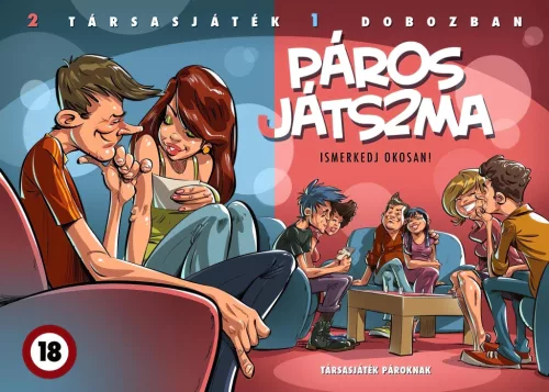 Páros játszma - Ismerkedj okosan felnőtt szex társasjáték