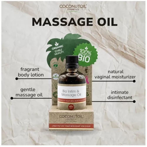 Coconutoil - Bio Intim & Masszázsolaj (80ml)