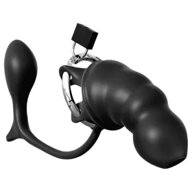   Pipedream Anal Fantasy Elite - anál plug és péniszketrec (fekete)