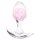 NS Novelties - átlászó butt plug - S (pink)