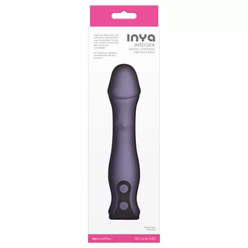 NS Novelties - lökő, forgó vibrátor (lila)