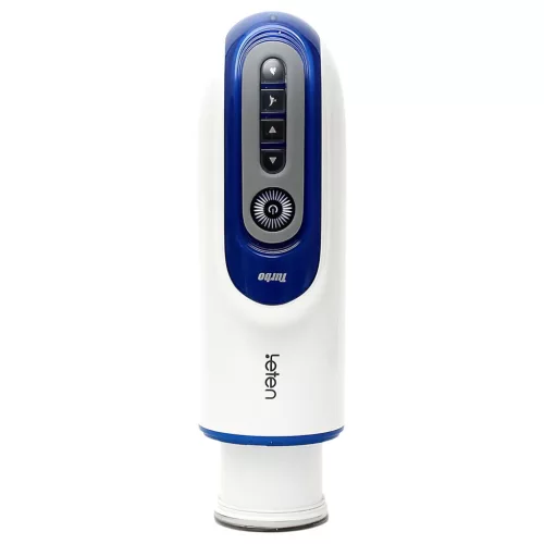 Leten SM390 - nyögő, melegítő maszturbátor (fehér)