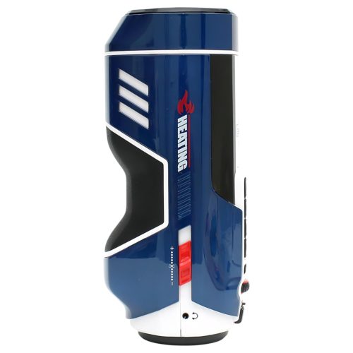 Leten SM Future Pro - hálózati lökő, nyögő, szorító, melegítő maszturbátor (kék)