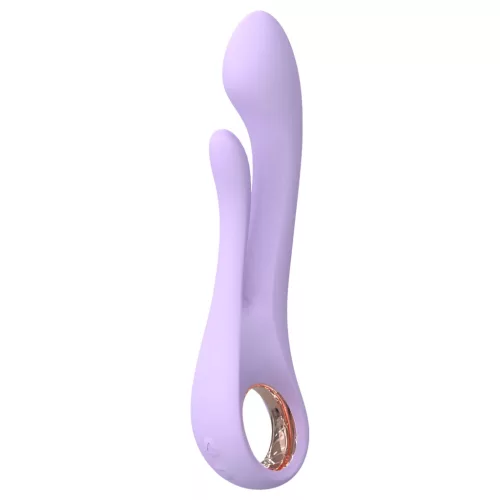 Sex HD Kaethe - csiklókaros vibrátor (lila)