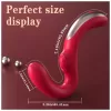 SEX HD Genie - G-pont és csiklóvibrátor (piros)