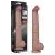 Lovetoy - kétrétegű XXL dildó - 36,5 cm - (natúr)