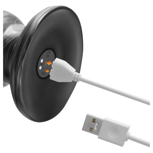 Lovetoy King Sized - extra nagy vibrátor - 32 cm (szürke)