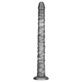 Lovetoy King Sized - extra nagy vibrátor - 40,5 cm (szürke)   Lovetoy King Sized - extra nagy vibrátor - 40,5 cm (szürke)