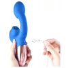Magic Motion Magic Ponder - 2in1 csiklókaros vibrátor (kék)