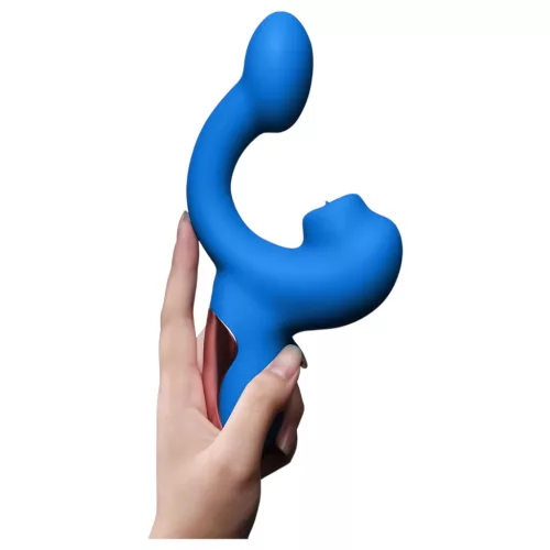 Magic Motion Magic Ponder - 2in1 csiklókaros vibrátor (kék)
