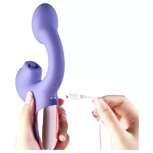 Magic Motion Magic Ponder - 2in1 csiklókaros vibrátor (lila)