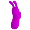 Pretty Love Bunny - nyuszis ujjvibrátor (lila)