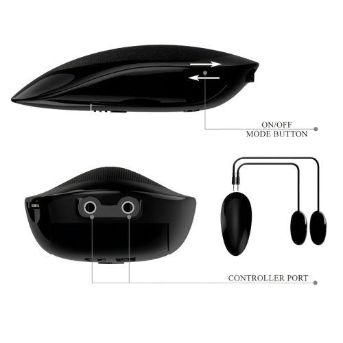 Crazy Bull - élethű, vibrációs műpopsi maszturbátor (natúr)