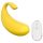 Sex HD - okos, banán formájú vibrációs tojás (sárga)