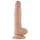 Lovetoy Real Extreme - tapadókorongos dildó - 21cm (natúr)