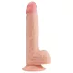 Lovetoy Nature Cock - tapadókorongos élethű dildó - 21cm (natúr)