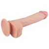 Lovetoy Nature Cock - tapadókorongos élethű dildó - 21cm (natúr)