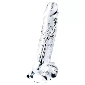   Lovetoy Flawless Clear - tapadókorongos dildó - 19cm (átlátszó)