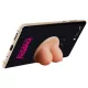 Lovetoy - tapadókorongos telefon tartó - cicis (natúr)