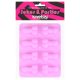 Pénisz formájú jégkocka készítő forma (pink)