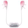 LOVENSE Gemini - okos, vibrációs mellbimbó csipesz (pink)