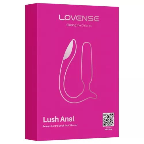 LOVENSE Lush Anal - okos anál vibrátor (pink)