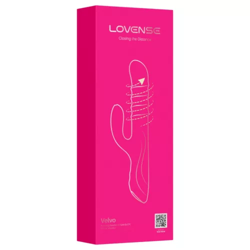 Lovense Velvo – App-vezérelt gyöngyös vibrátor (pink)