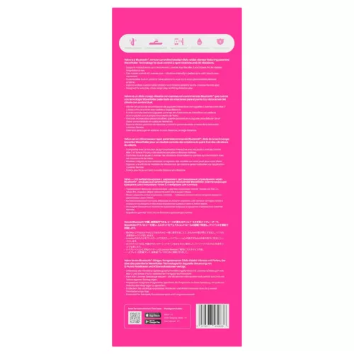 Lovense Velvo – App-vezérelt gyöngyös vibrátor (pink)