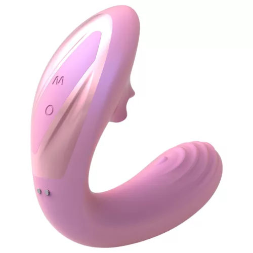 Tracy's Dog OG Lick - G-pont vibrátor és csiklóizgató (pink)