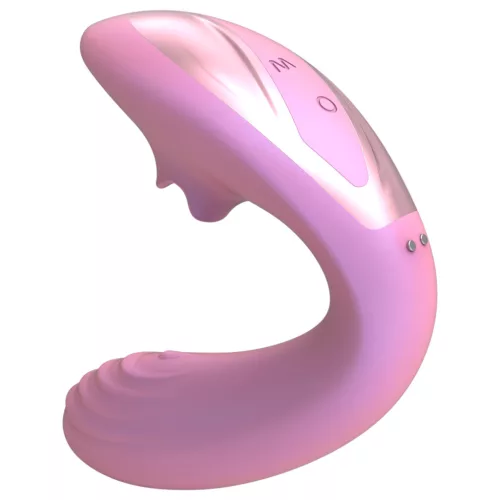 Tracy's Dog OG Lick - G-pont vibrátor és csiklóizgató (pink)