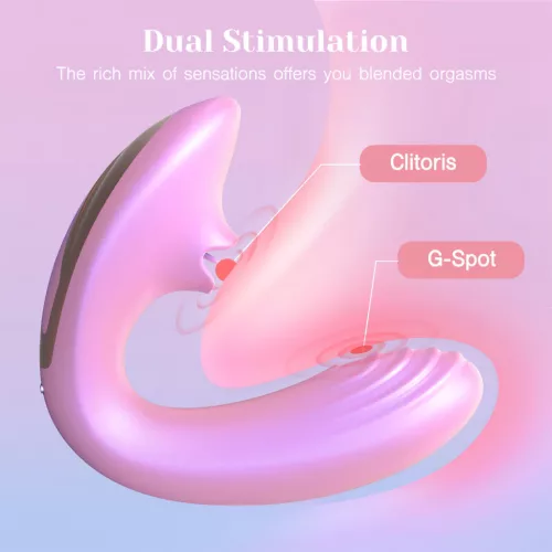 Tracy's Dog OG Lick - G-pont vibrátor és csiklóizgató (pink)