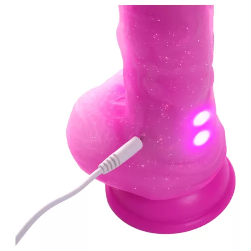 Tracy's Dog Jelivoy-Mid - élethű vibrátor - 20cm (pink)