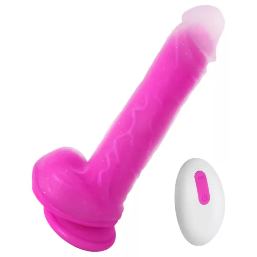 Tracy's Dog Jelivoy-Mid - élethű vibrátor - 20cm (pink)